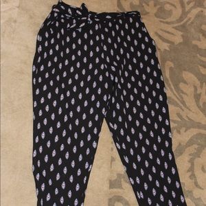 patterned flowy pants!!